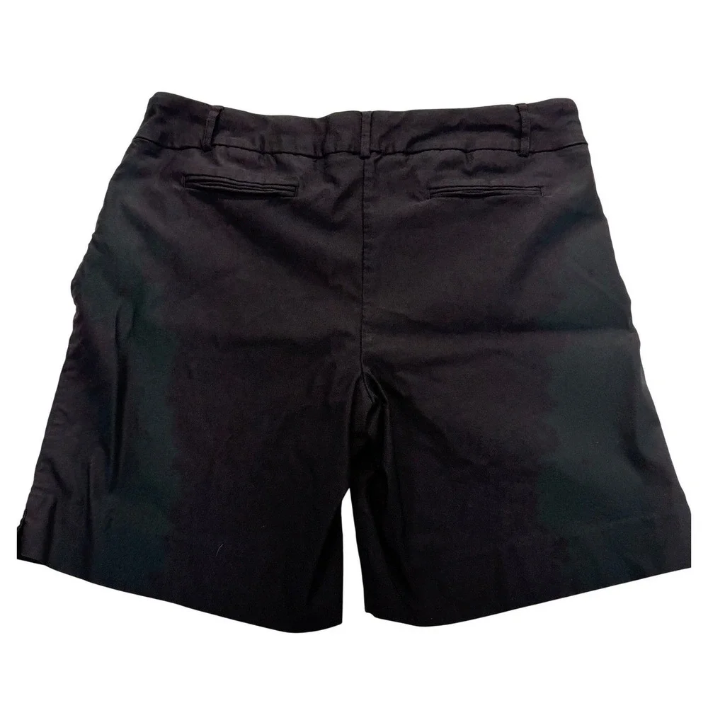 Hilary Radley Stretch Bermuda‎ Shorts Women 2X Black 9in